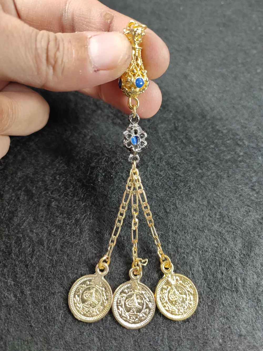 Alman Gümüş Tesbi̇h Püskülü