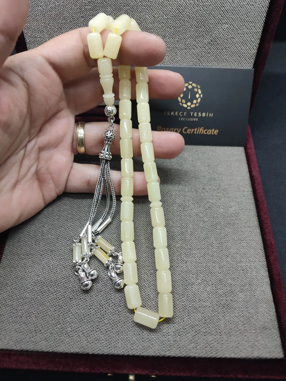 Vıp Kutulu  6.25 Gr. Gümüş Püsküllü 18.80 Gr. Kali̇ngrad Kaya Damla küçük resim 4