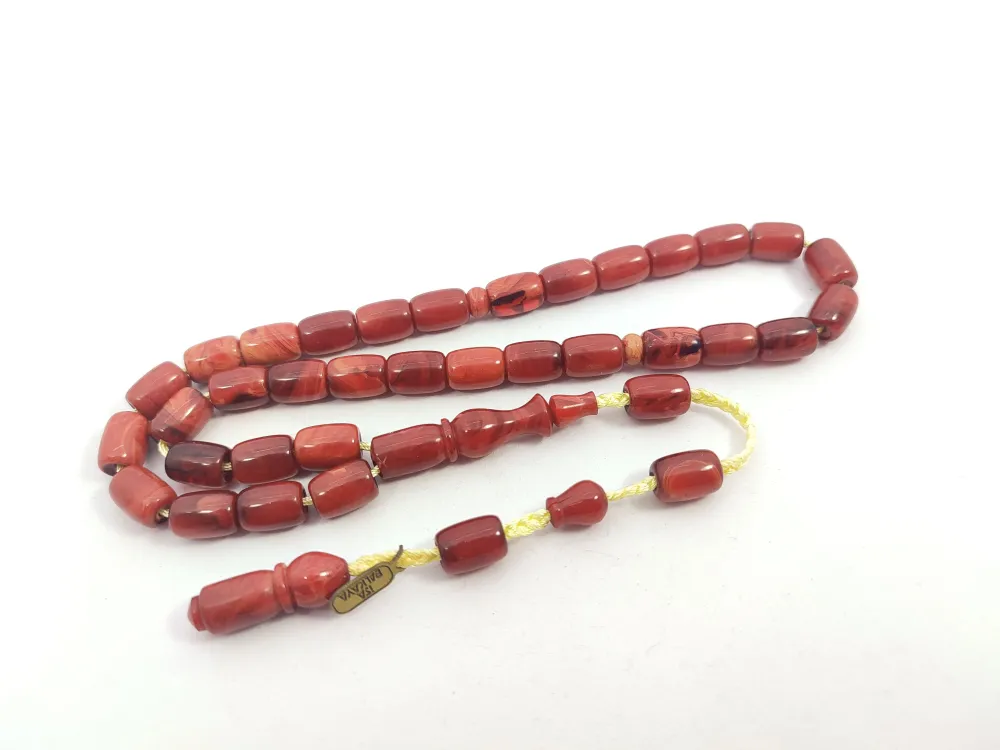 İsa Balkaya Eseri̇ Koni̇k Deli̇m(Eski̇ Usul) 12 Kat İpe Di̇zi̇li̇ Eski̇ Sıkma Kehri̇bar