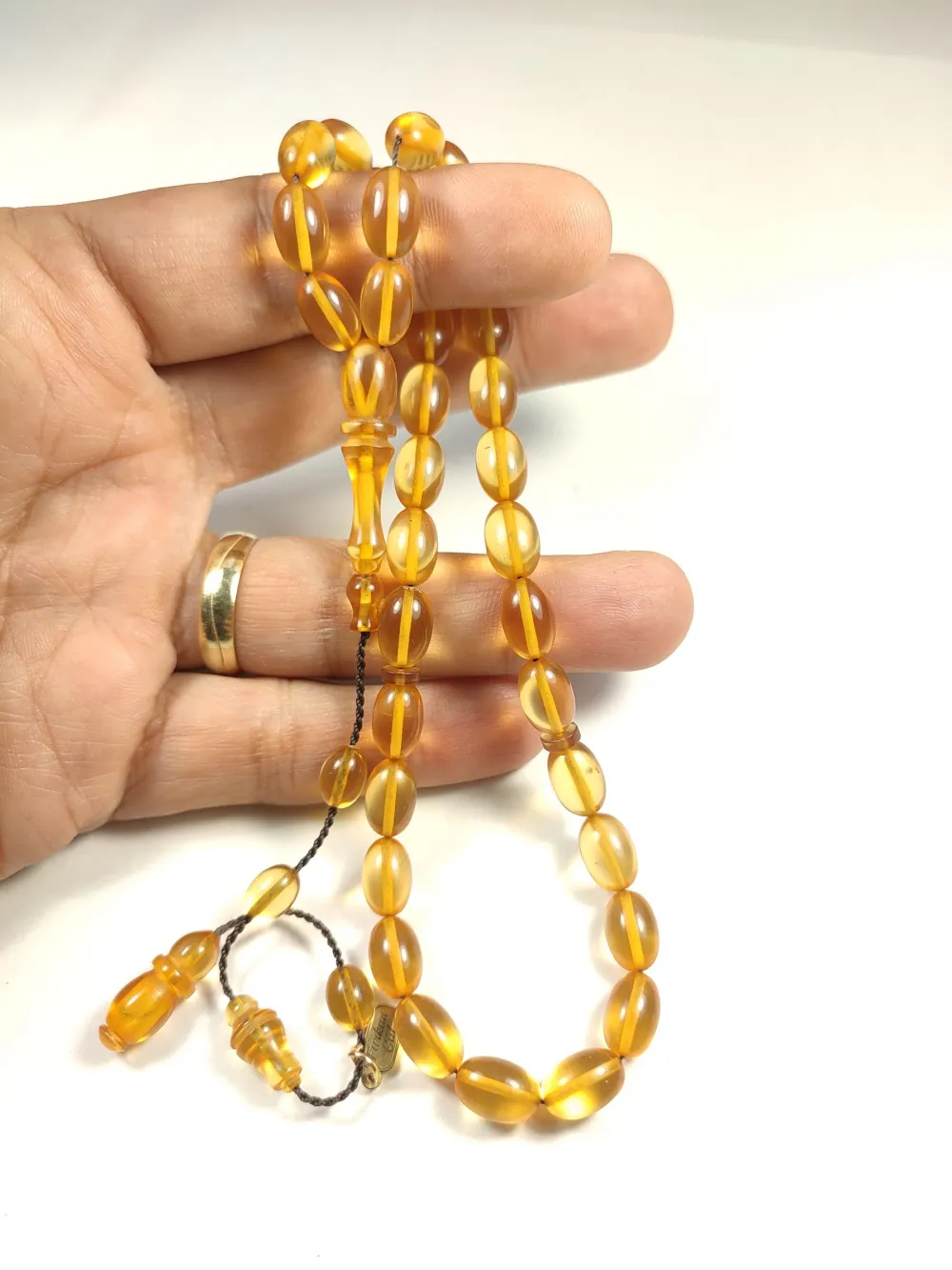 Furkan Gül Usta İşi̇ İmzalı Mühürlü  Alman Zar Kehri̇bar küçük resim 4