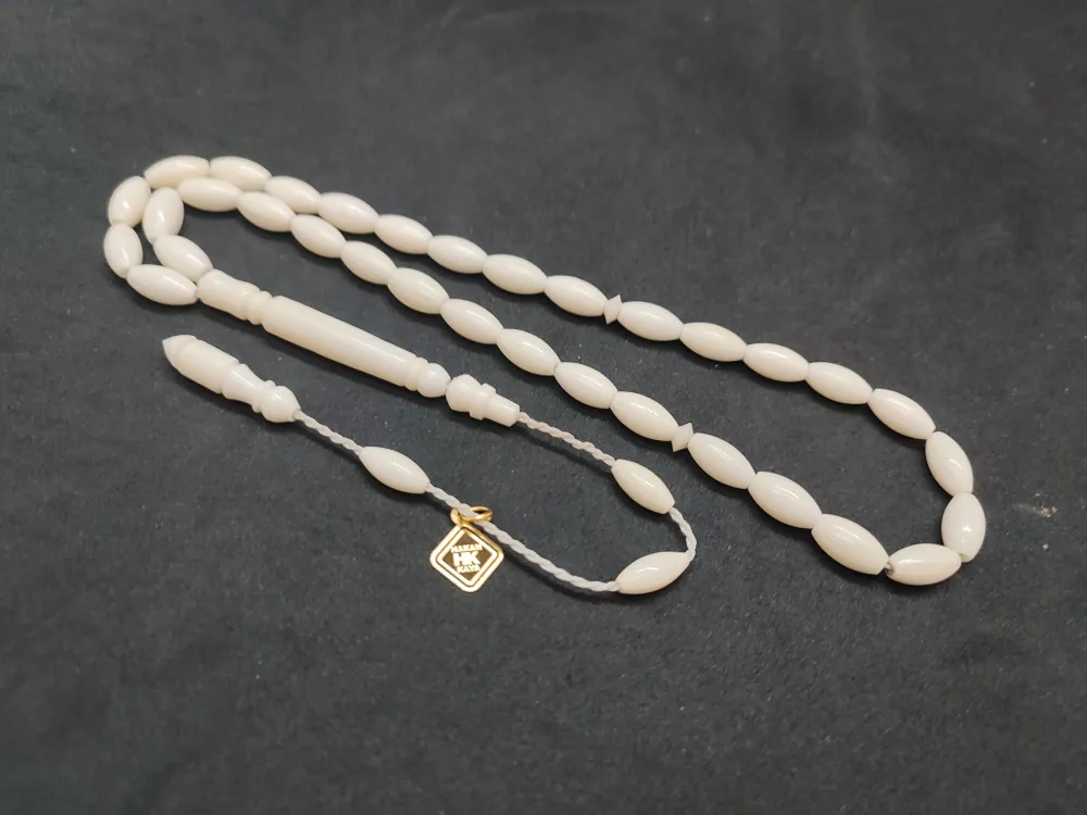 Hakan Kaya Usta Eseri̇ El Boy Çi̇ft Kat Ci̇lalı Naturel Deve Kemi̇ği̇