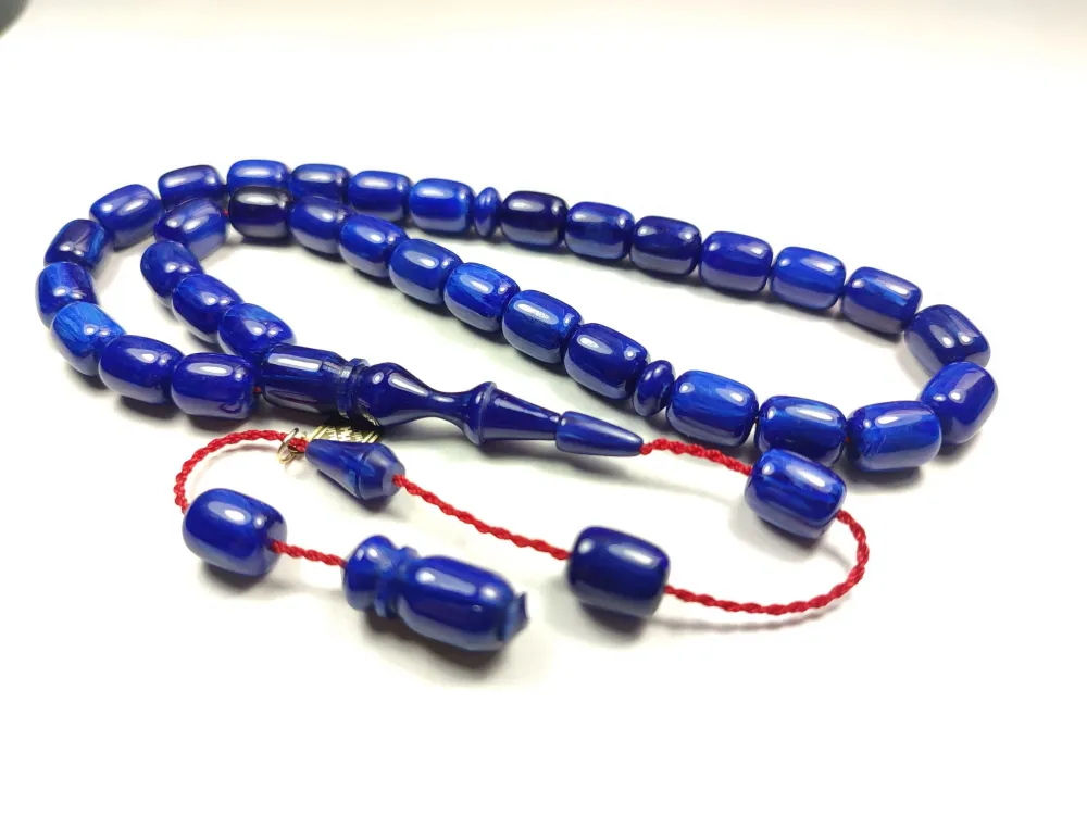 Hali̇l Hi̇lmi̇ Usta Eseri̇ İmzalı Aykırı Renk Sıkma Kehri̇bar küçük resim 3