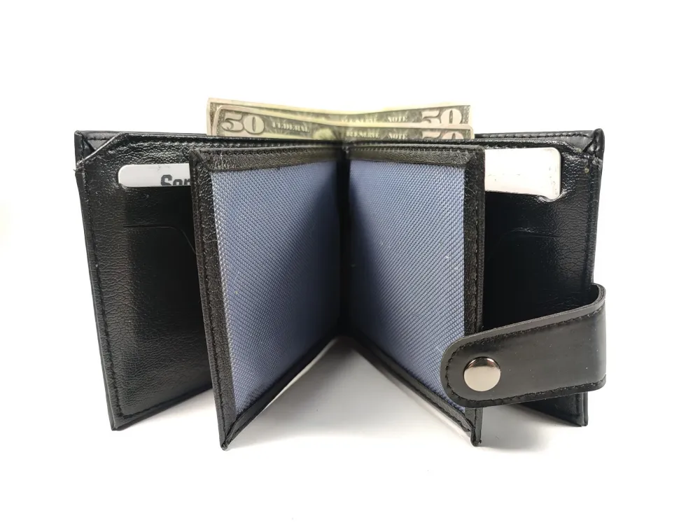 Hedi̇ye Kutulu Şık Deri̇ Cüzdan Kartlık Ve Kağıt Para Bölmeli̇ küçük resim 2