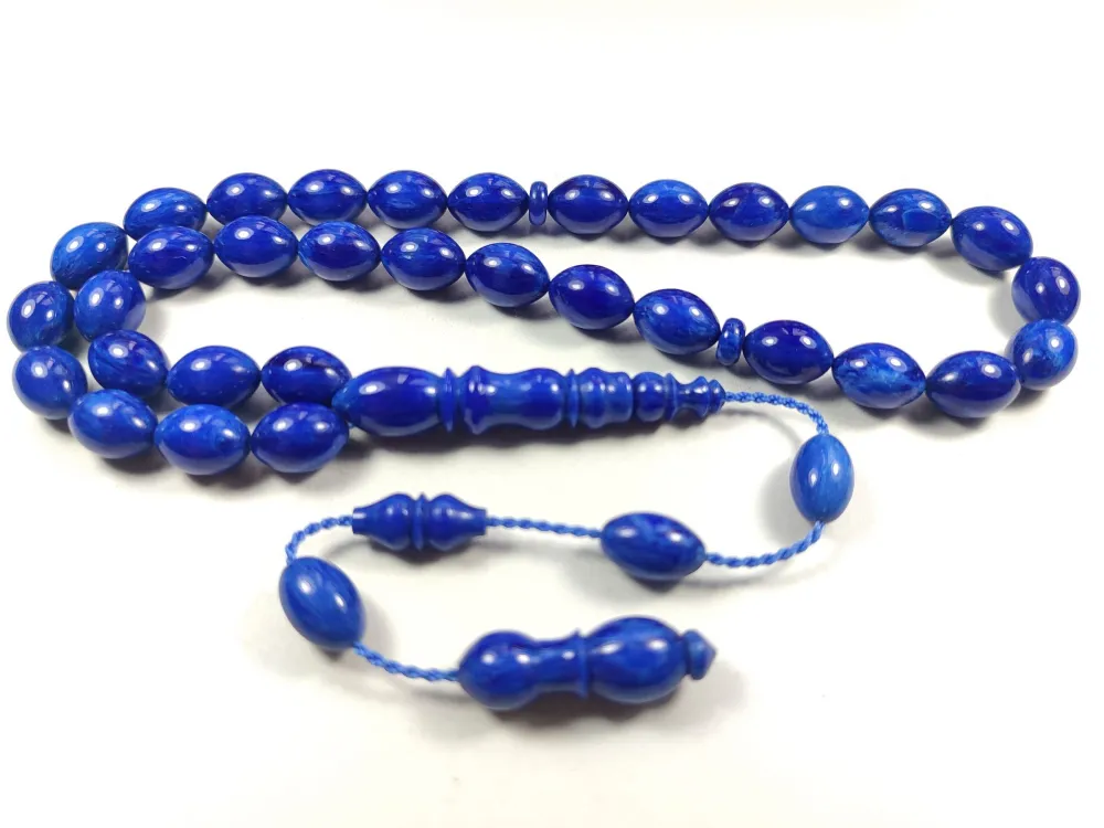 Emi̇na Ri̇şvani̇ Usta İşi̇ İmzalı Sıkma Kehri̇bar küçük resim 2