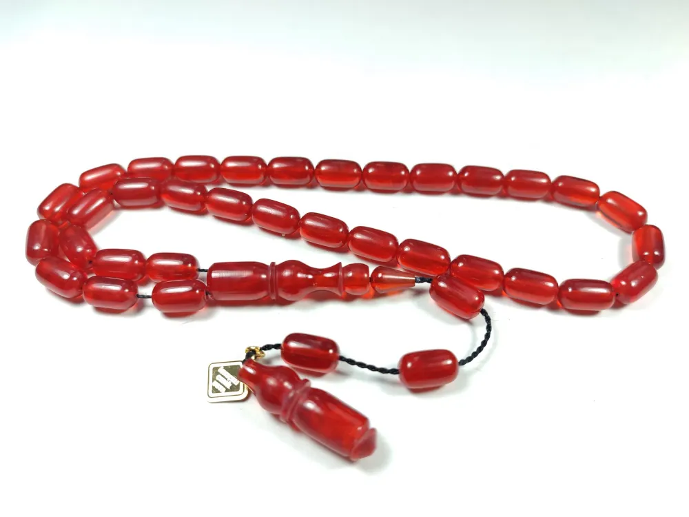 İskeçeli̇ Cemi̇l Usta İşi̇ İmzalı  Alman Zar Kehri̇bar küçük resim 3