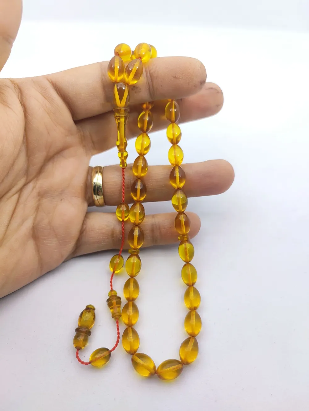 Ahmet Eryılmaz Usta Eseri̇ 0.6 Deli̇m Çi̇ft Ci̇lalı Alman Zar  Kehri̇bar küçük resim 5