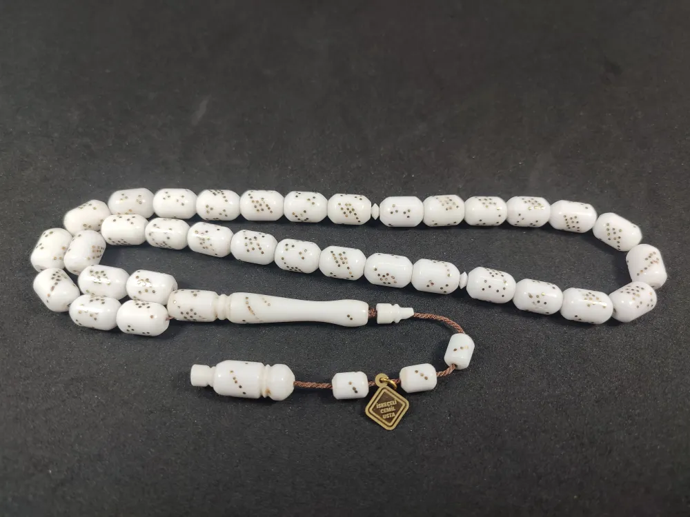 İskeçeli̇ Cemi̇l Usta Bronz Çakımlı Naturel Deve Kemi̇ği̇ küçük resim 2