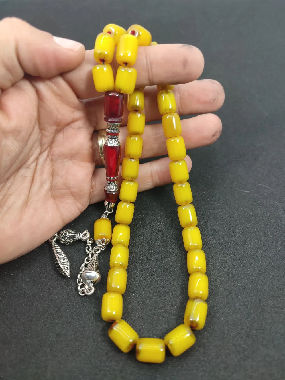 Zeyn Usta Eseri̇ 925 Ayar Gümüş Nakkaş  Alman Faturan küçük resim 5