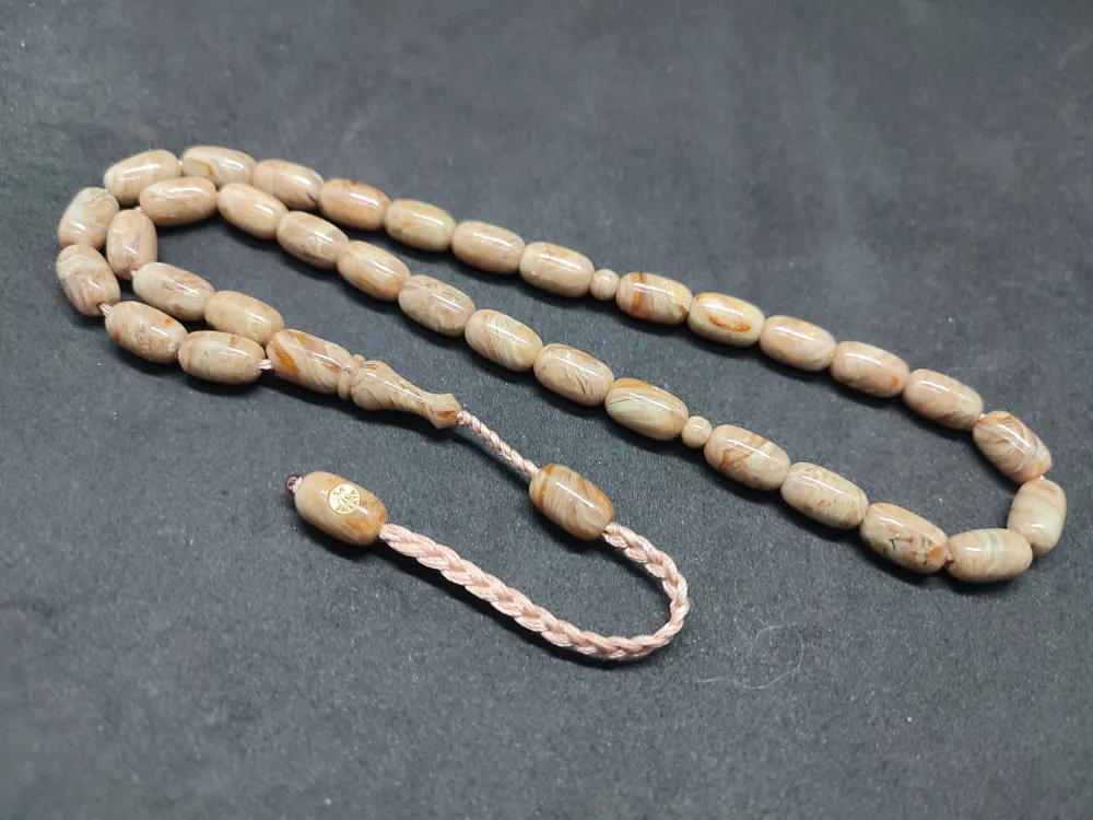 İsa Balkaya Usta Eseri̇  Eski̇ Usul Kat Kat İpe Di̇zi̇li̇ Eski̇ Objeden Katali̇n küçük resim 3