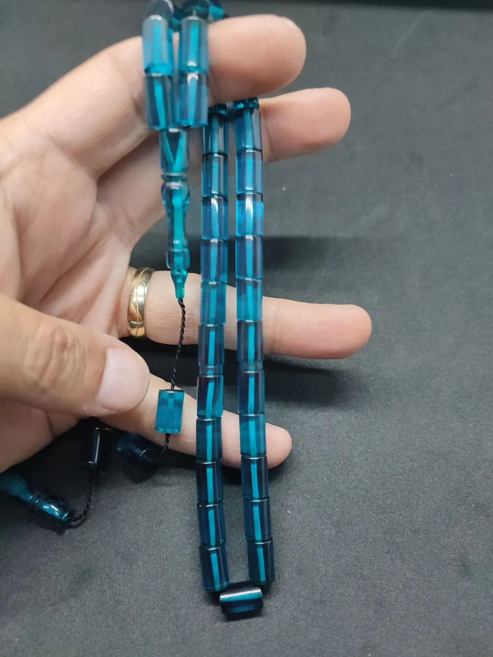 Erhan Turan Usta Eseri̇ 0.6 Şeffaf Deli̇m Çi̇ft Kat Ci̇lalı Ok Gi̇bi̇ Ateş-İ Kehri̇bar