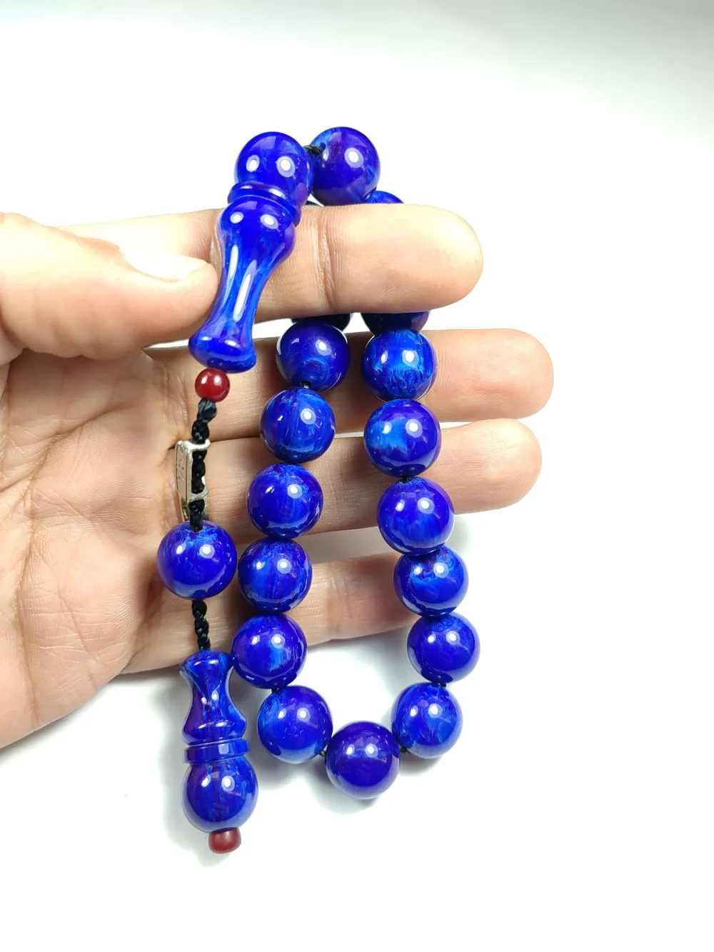 Mahmud Zeyzun Usta İşi̇ İmzalı (İmzası Gümüştür) Maskot Sıkma Kehri̇bar küçük resim 4