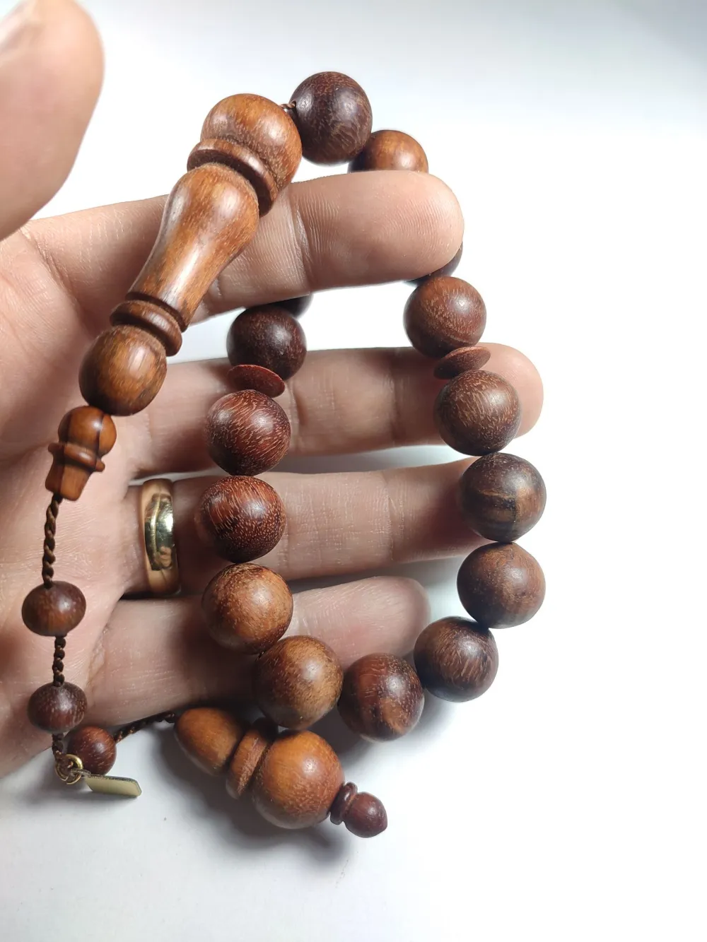 Hali̇l Hi̇lmi̇ Usta İşi̇ İmzalı Doğal Maskot Keçi̇boynuzu Ağacı küçük resim 4