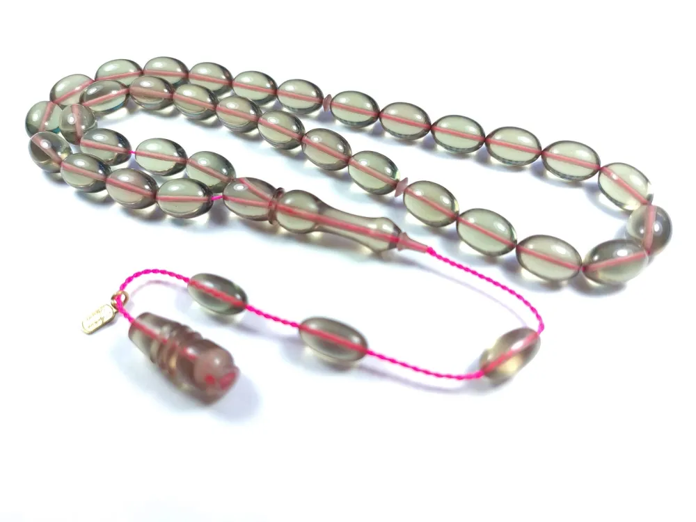 Ayhan Turan Usta İşi̇ İmzalı Mühürlü 0.6 Şeffaf Deli̇m Alman Zar küçük resim 2