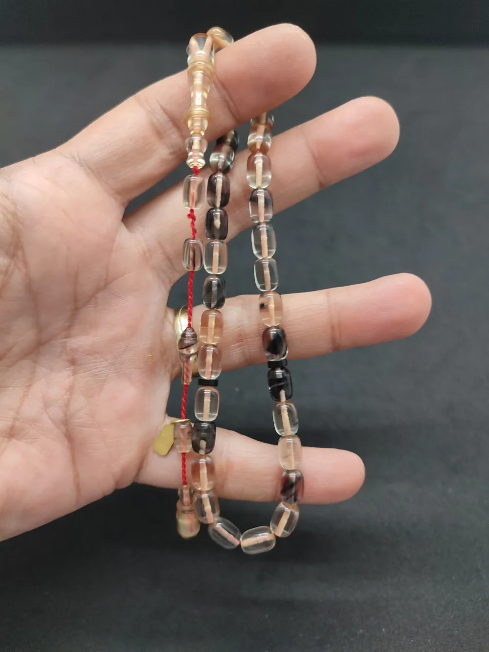 Furkan Gül Usta Eseri̇ El Boy İmame Halkalı Ateş-İ Kehri̇bar küçük resim 5