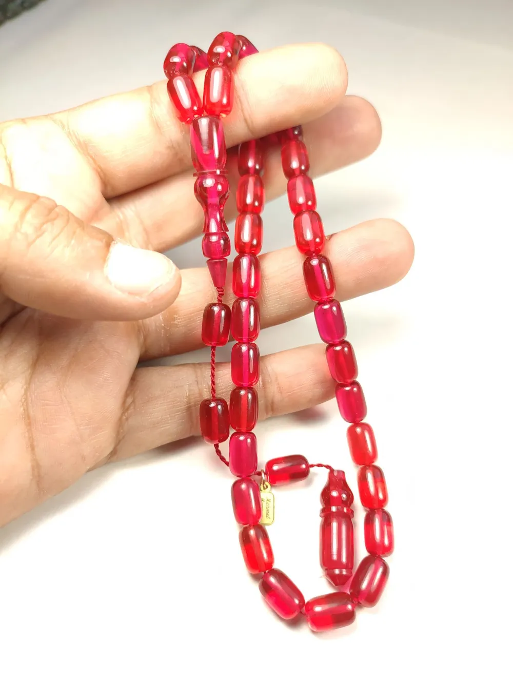 Mehmet Mercan Usta Eseri̇ İmzalı Aykırı Renk Ateş Kehri̇bar küçük resim 5