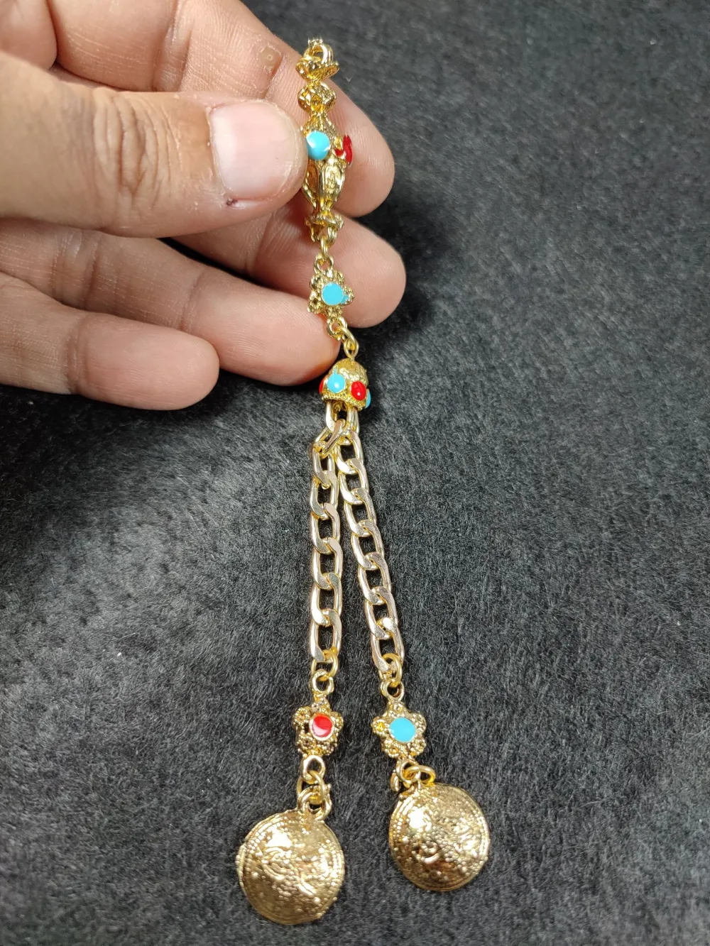 Alman Gümüş Tesbi̇h Püskülü küçük resim 2