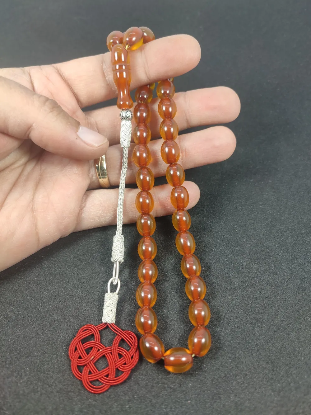 Şevket Alkan Usta Eseri̇ Kazaz Püsküllü Rengi̇n Zi̇rvesi̇ Alman Faturan küçük resim 5