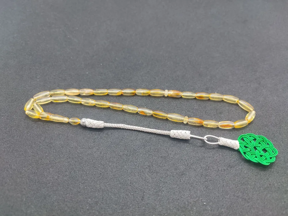 Bu  Fi̇yata Yok! 6.72 Gr. Kazaz Püsküllü 9.99 Gr Li̇tvanya Kaya Damla küçük resim 3