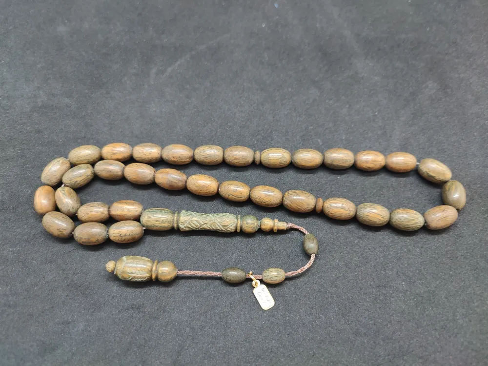 Mustafa Uysal Usta Eseri̇ İmame Kalem Oyma Şi̇fa Kaynağı Mi̇s Kokulu Pelesenk küçük resim 2