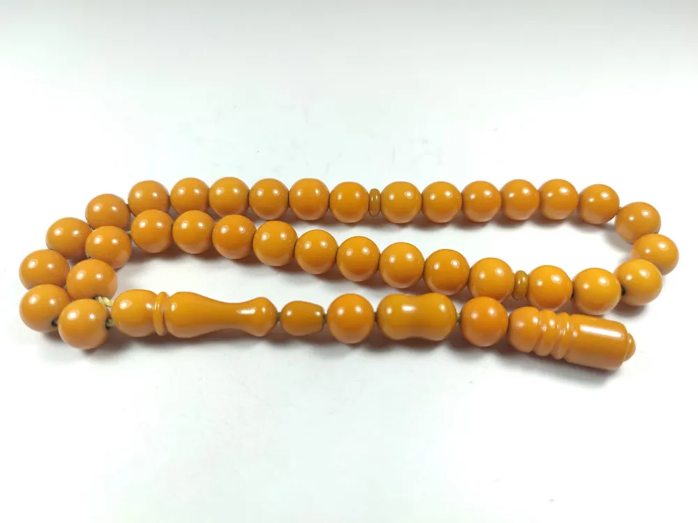 Junai̇d Hasan Usta İşi̇ Şenalp Model  Sıkma Kehri̇bar küçük resim 2