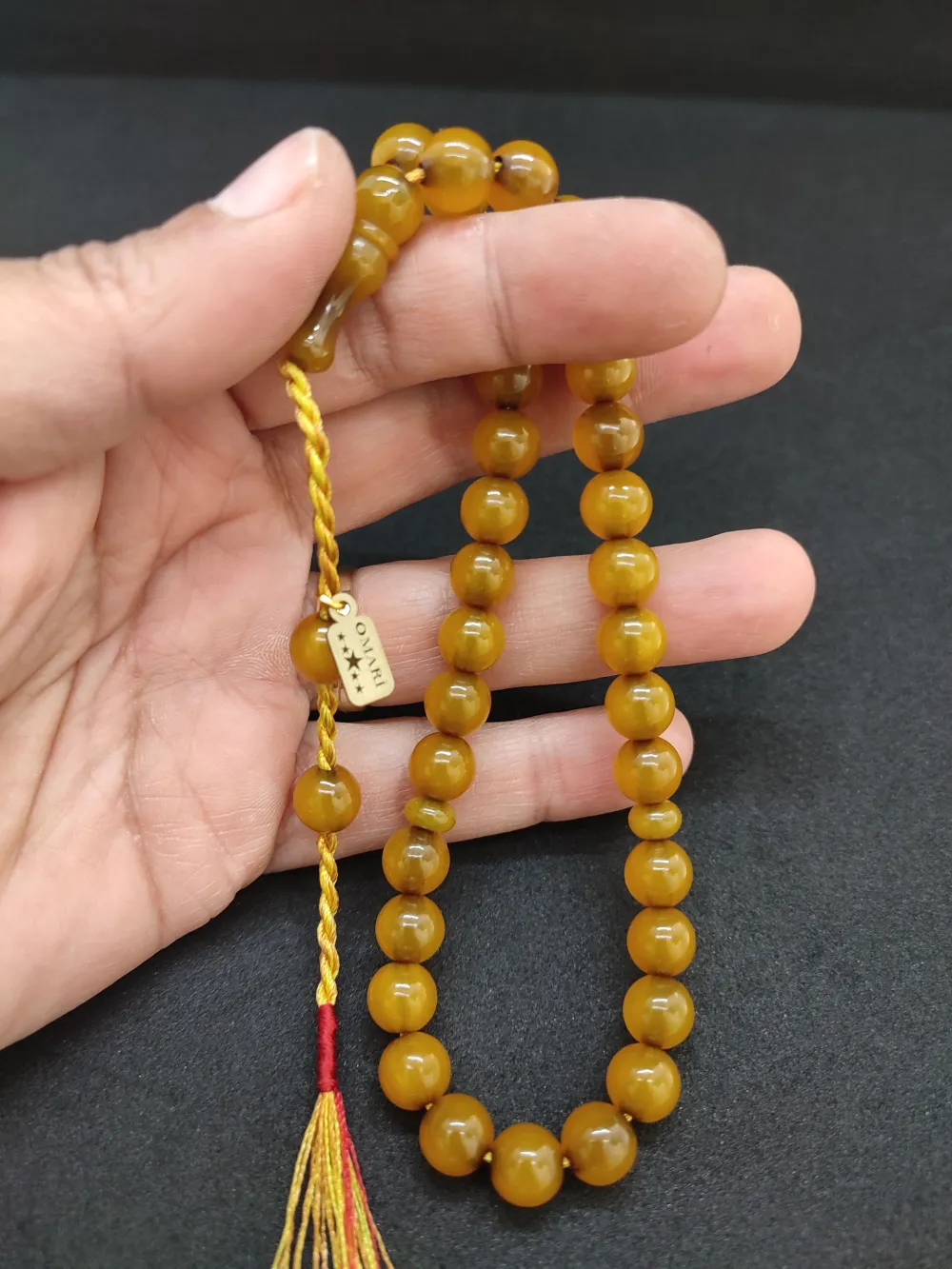 Osama Omari̇ İmzalı Eski̇ Usul Havşalı Horoz İmame 50 Yaşında Alman Faturan küçük resim 4