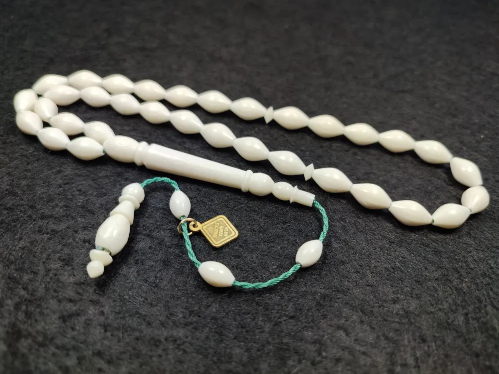 İskeçeli̇ Cemi̇l Usta İşi̇ İmzalı Sülün İmame   Deve Kemi̇ği̇ küçük resim 2