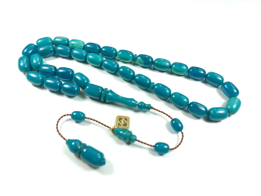 Hali̇l Hi̇lmi̇ Usta İşi̇ İmzalı Sıkma Kehri̇bar