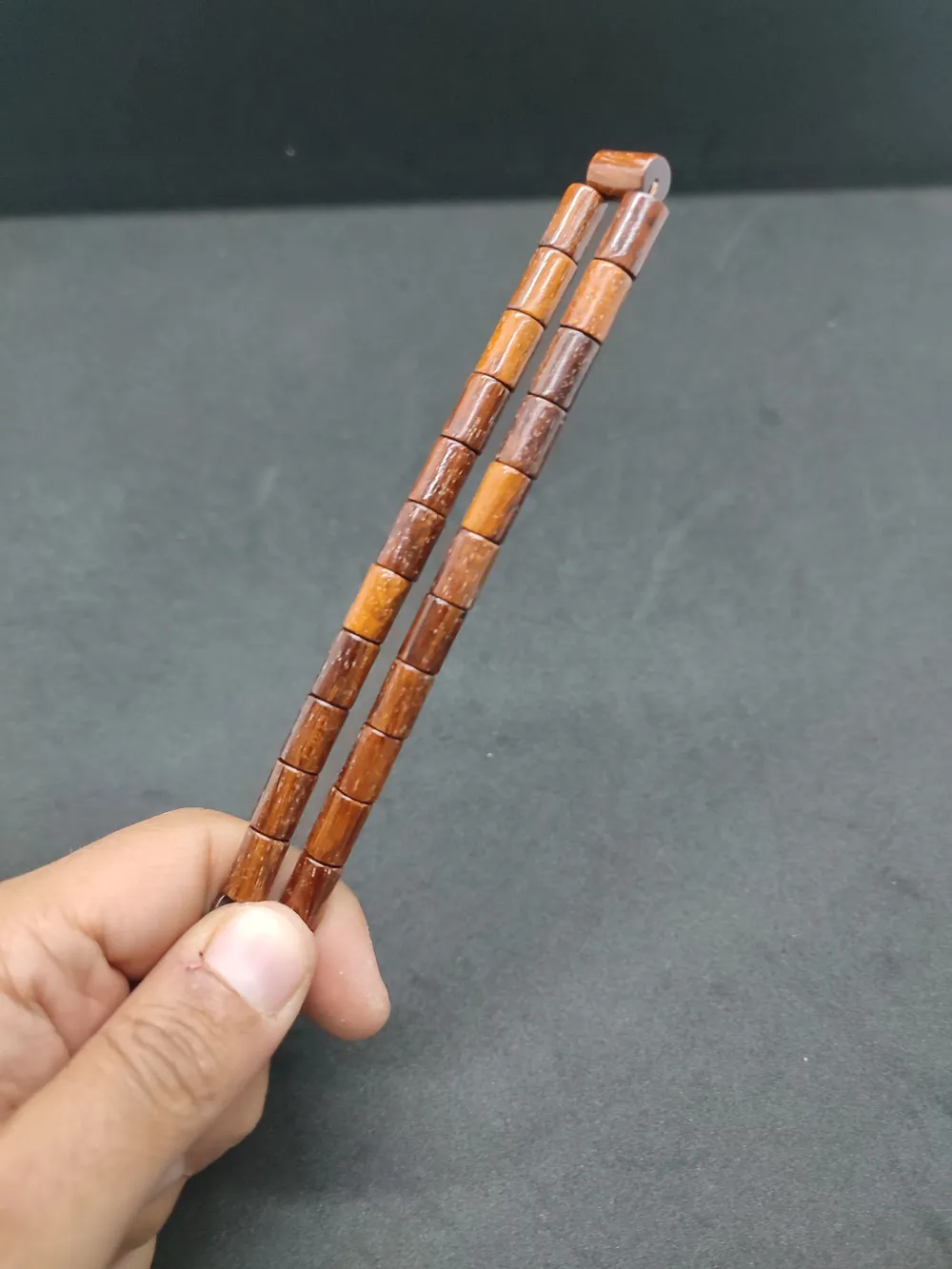 Mehmet Erbabacan Usta İşi̇ İmzalı El Boy Ok Gi̇bi̇ Kesme Yılan Ağacı