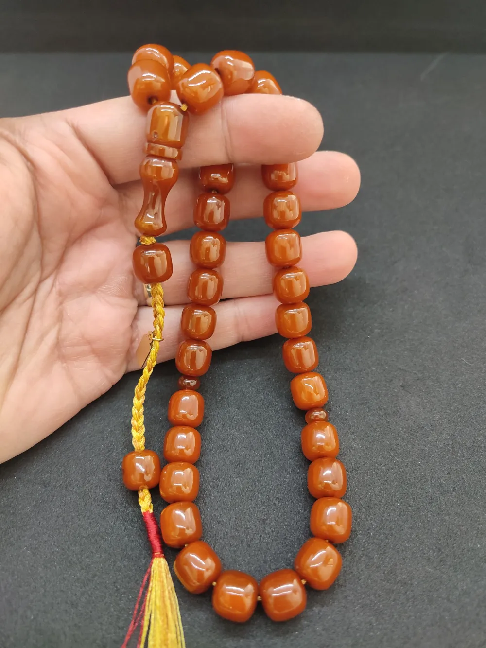 Osama Omari̇ İmzalı Eski̇ Usul Havşalı Horoz İmame 50 Yaşında Alman Faturan küçük resim 5