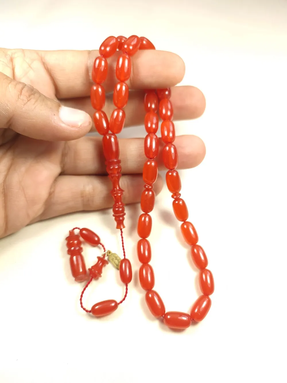 Ayhan Turan Usta İşi̇ İmzalı Yemen Zar  Kehri̇bar küçük resim 4