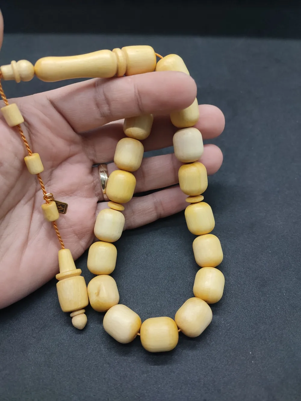 Hali̇l Hi̇lmi̇ Usta Eseri̇ Kolleksi̇yonluk Yerli̇ Ağaç Grubu Kokulu Maskot Portakal küçük resim 4