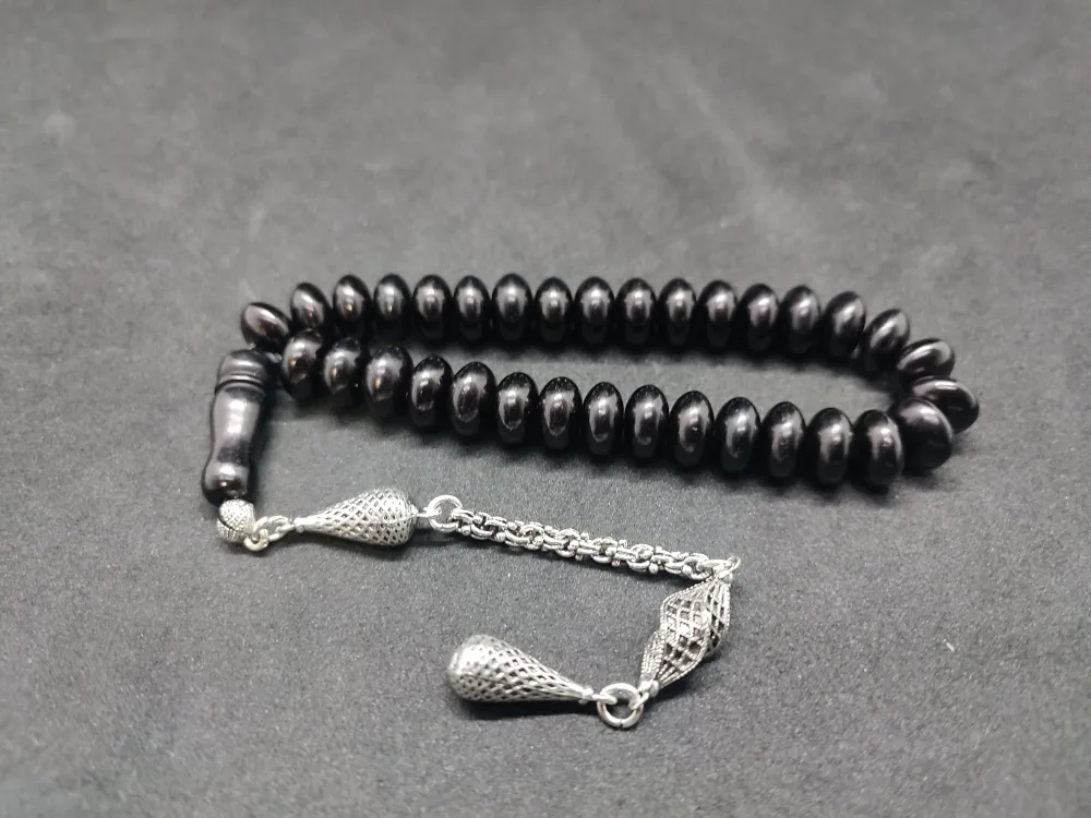 Şevket Alkan Usta Eseri̇ Alman Gümüş Püskül Kombi̇nli̇  Rus Oltu küçük resim 2