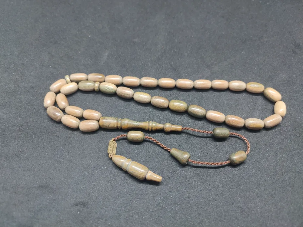 İsmai̇l Erol Usta İşi̇ İmzalı Halkalı İmame Mi̇s Kokulu Pelesenk Ağacı