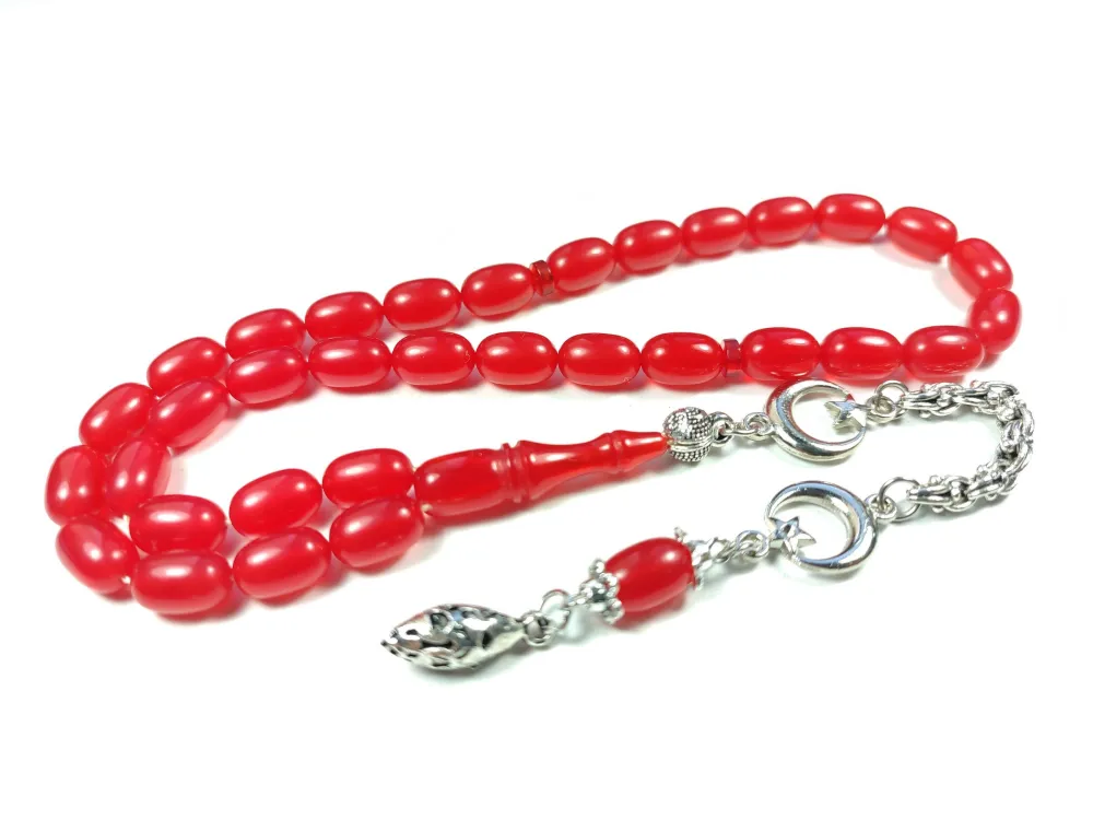 Alman Gümüş Püskül Kombi̇nli̇ Ateş-İ Kehri̇bar küçük resim 2