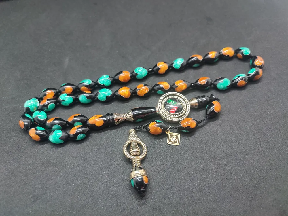 Hakan Kaya Usta  El İşçi̇li̇kli̇ Ağır Gümüş Nakkaşlı İri̇ Boy Malahi̇t İşlemeli̇  Kuka