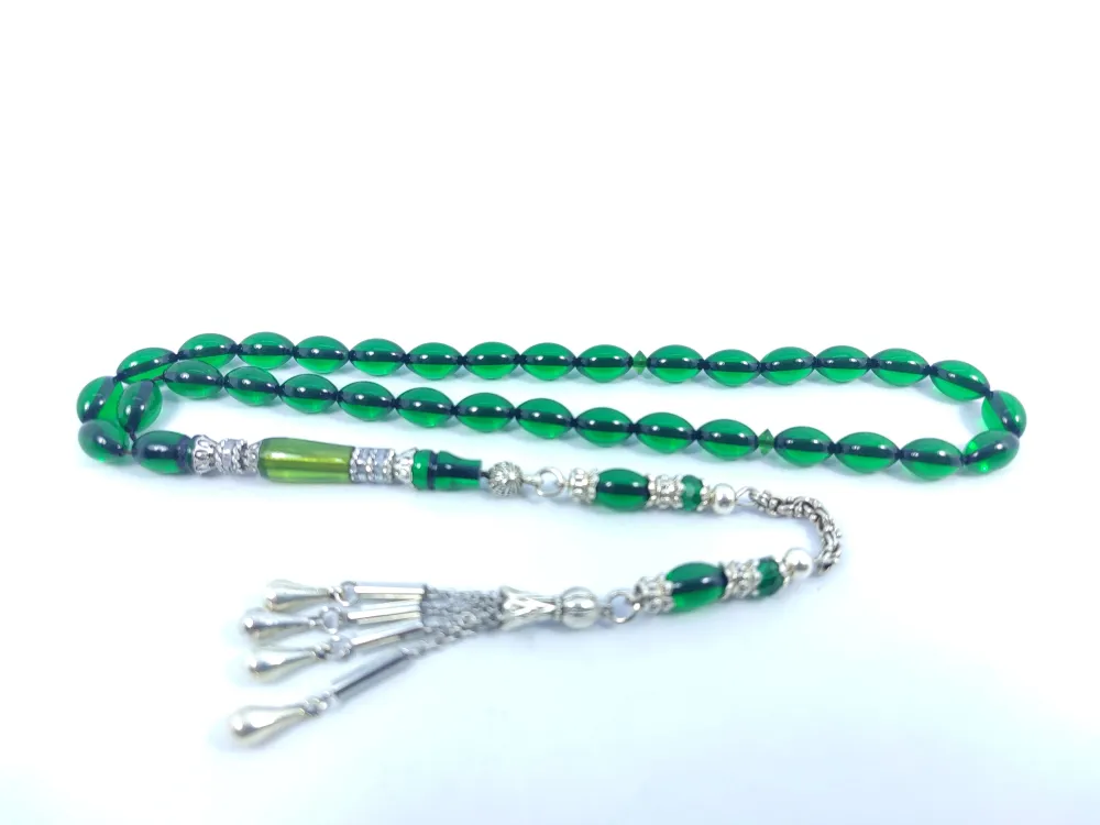 Şevket Alkan Usta Eseri̇ Gümüş Nakkaş İşlemeli̇ Zar  Kehri̇bar küçük resim 2