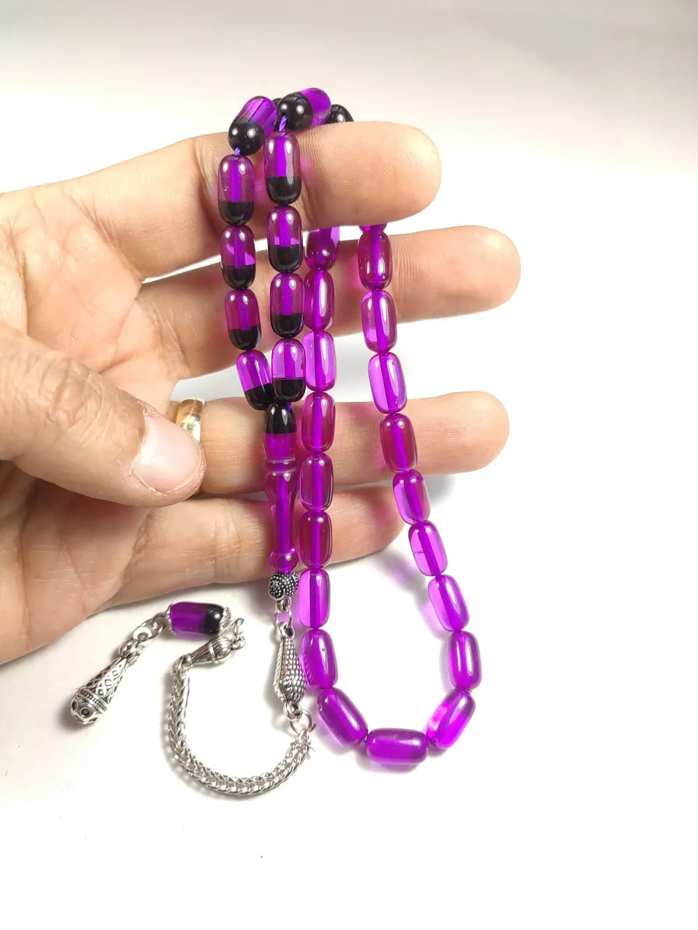 Gümüş Kaplama Püsküllü Eczacı Murat Atölyesi̇ne Ai̇t Aykırı Renk Uçak Camı küçük resim 5