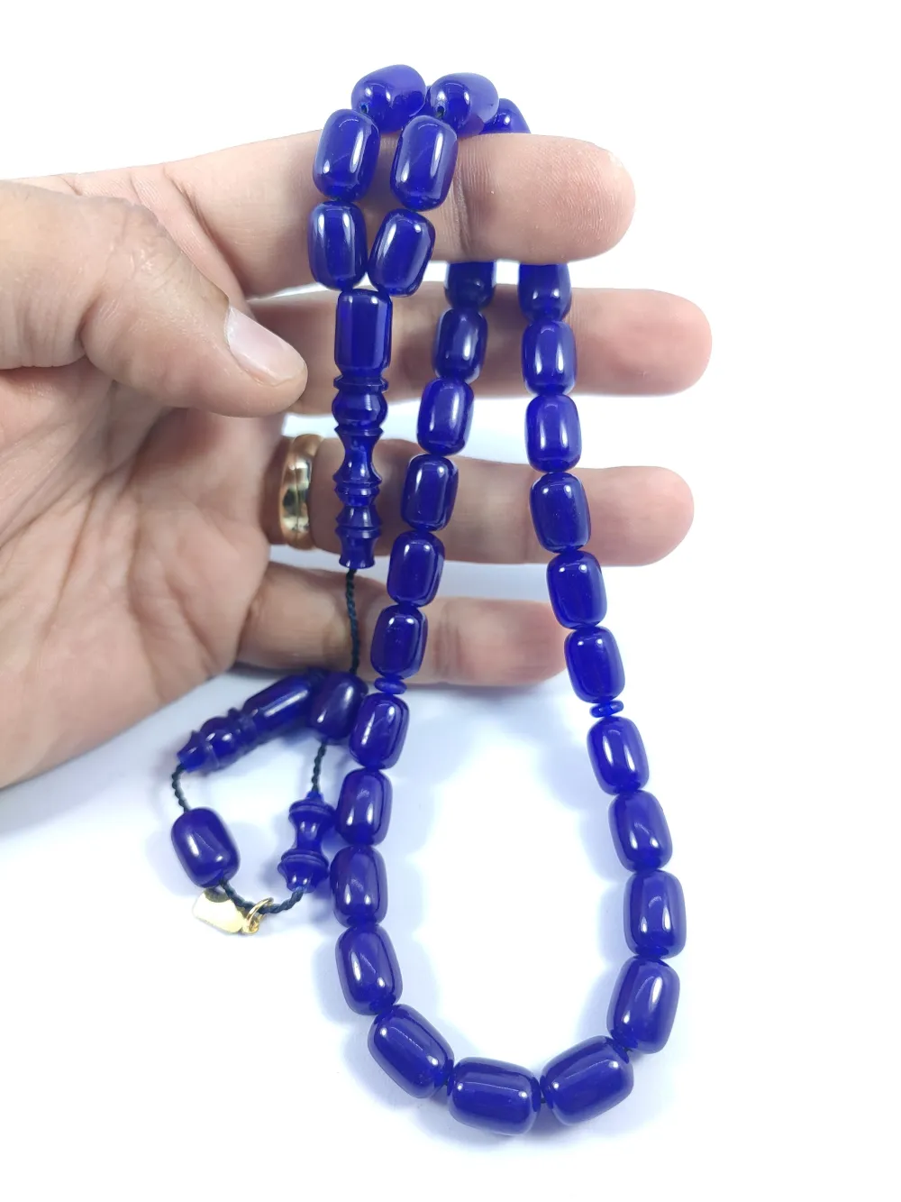 Mehmet Mercan Usta Eseri̇ Çi̇ft Zımpara Çi̇ft Ci̇lalı Ateş-İ Kehri̇bar küçük resim 5