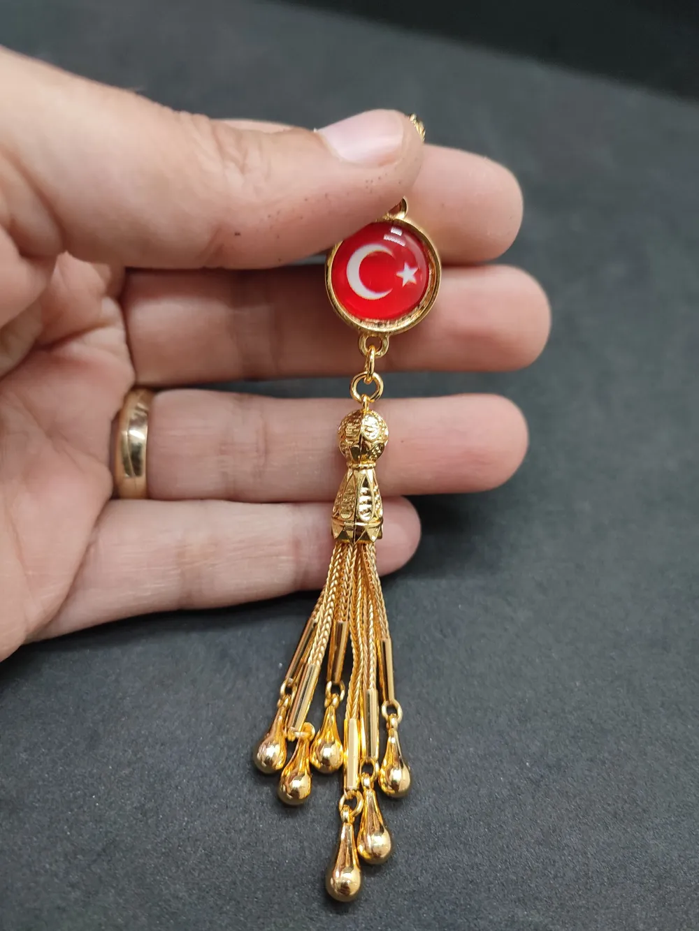 475 Ayar Gümüş Tesbi̇h Püskülü