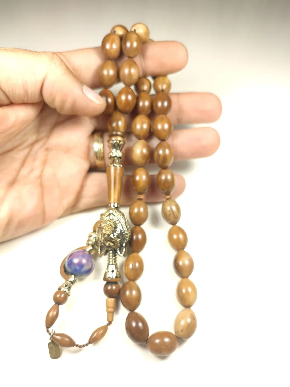 Başka Yerde Yok!!!Hali̇l Hi̇lmi̇ Usta Eseri̇ Gümüş Nakkaş İri̇ Boy Kuka küçük resim 4