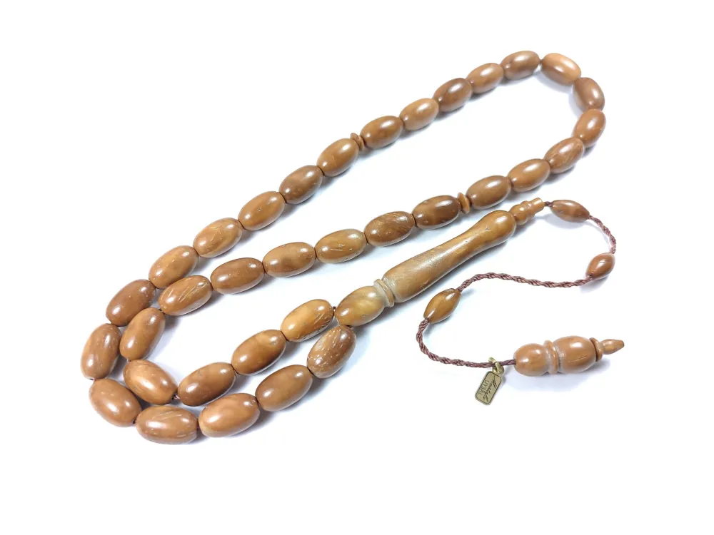 Hali̇l Hi̇lmi̇ Usta İşi̇ İmzalı Mühürlü  Natural Kuka