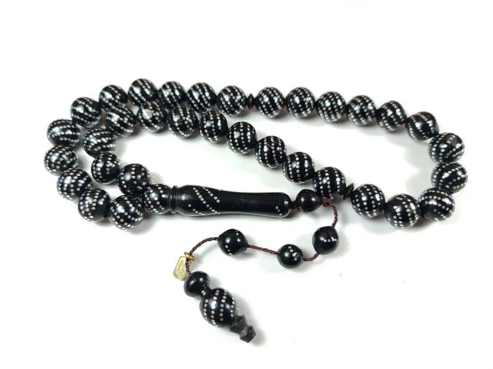 Hali̇l Hi̇lmi̇ Usta İşi̇ İmzalı 925 Ayar Gümüş Çakım Çeşmi̇ Bülbül Model Kuka küçük resim 2