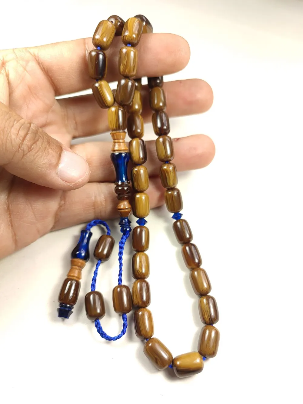 Emi̇ne Reşvani̇ Usta Eseri̇ İmame Hi̇tame Kuka Eski̇ Katali̇n Kombi̇nli̇ Sıkma Kehri̇bar  küçük resim 5