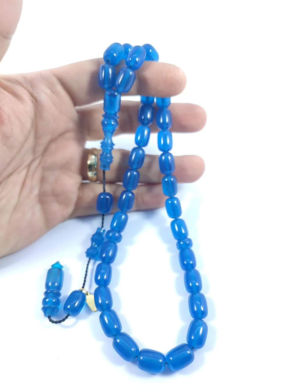 Mehmet Mercan Usta Eseri̇ Çi̇ft Zımpara Çi̇ft Ci̇lalı Ateş-İ Kehri̇bar küçük resim 4