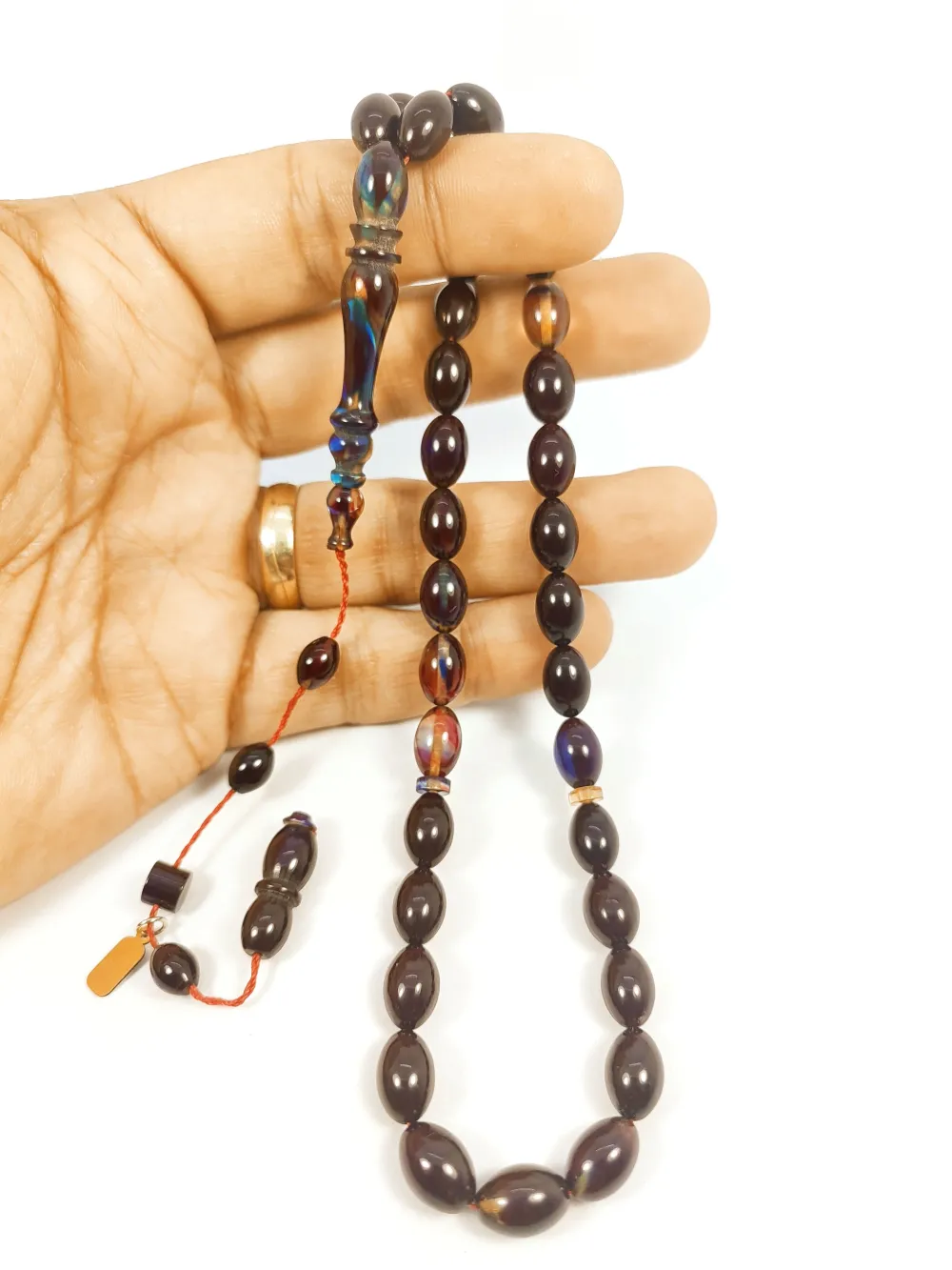 Ayhan Turan Usta Eseri̇ 0.6 Deli̇m Alman Ti̇rbuşon Sıkma Kehri̇bar küçük resim 5