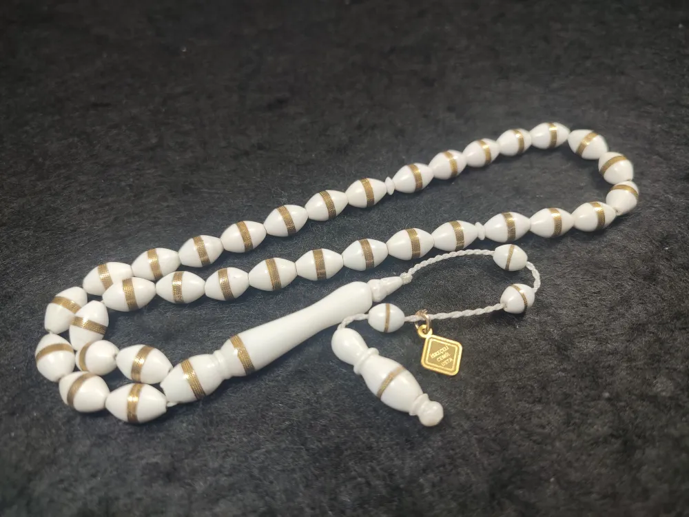 İskeçeli̇ Cemi̇l Usta İşi̇ İmzalı Sarmal Deve Kemi̇ği̇ küçük resim 2