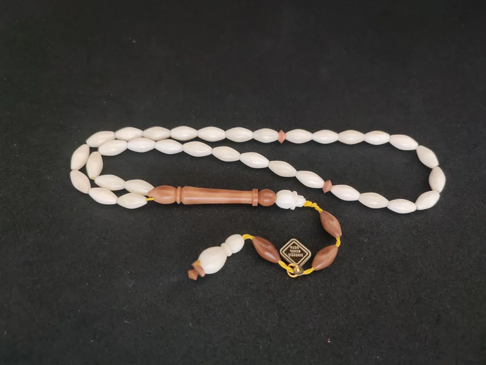 İskeçeli̇ Cemi̇l Usta Eseri̇ El Boy Naturel Kuka Kombi̇nli̇  Bali̇na Kemi̇ği̇ küçük resim 3