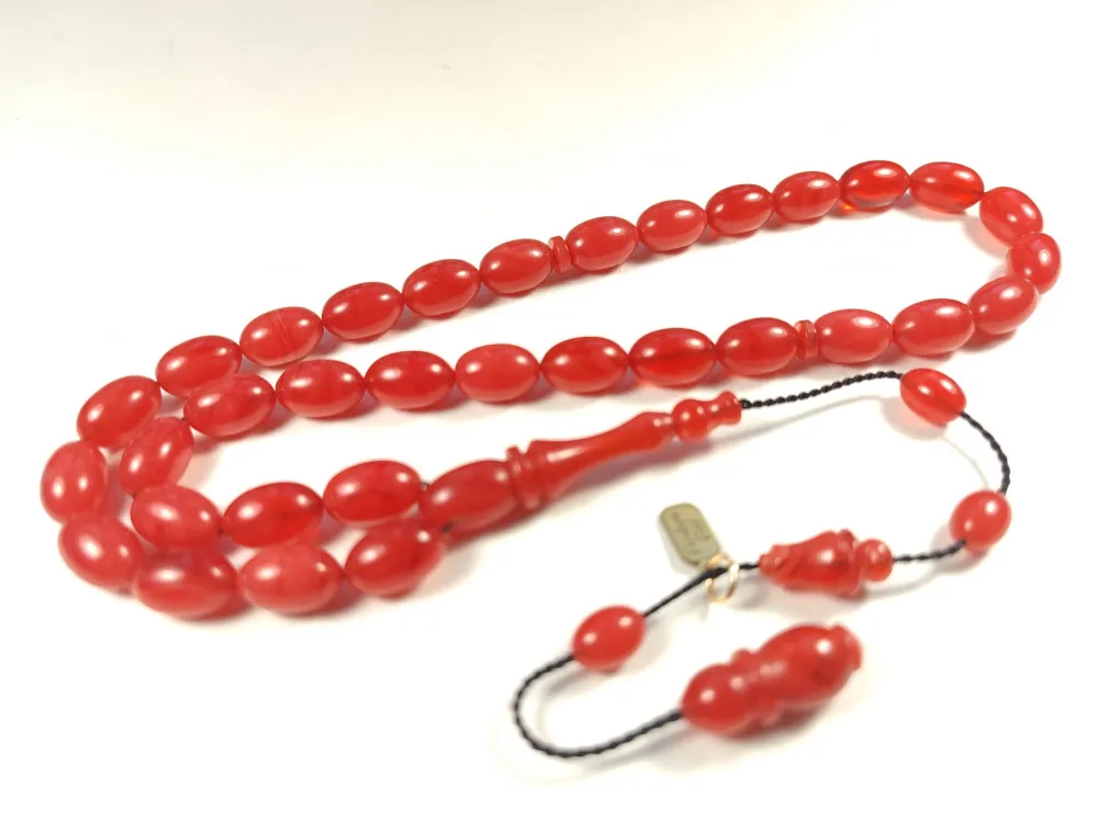 Furkan Gül Usta İşi̇ İmzalı Mühürlü  Sıkma Kehri̇bar küçük resim 3