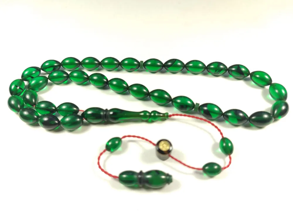 Mehmet Sancaktar Usta İşi̇ İmzalı Mühürlü  Sıkma Kehri̇bar küçük resim 3