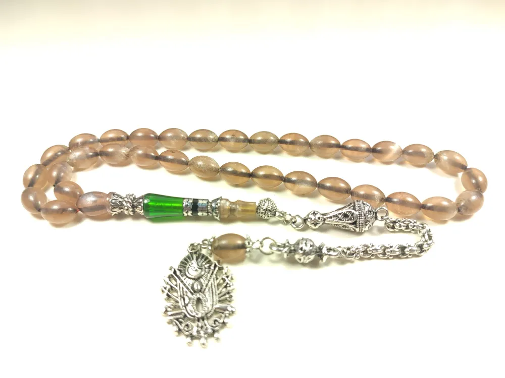 925 Ayar Gümüş Nakkaş İp Yolu Eski̇tme Multi̇ Color Sıkma Kehri̇bar küçük resim 2